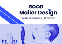 Good Mailer Design, Responsive Mailer Template